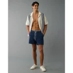 AE Men's 5" Flex Swim Trunk - Indigo Waters