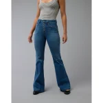AE Next Level Super High-Waisted Flare Jean - Classic Medium