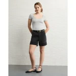 AE Scoop Neck T-Shirt Bodysuit - Haze Grey