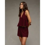 AE Sunchaser Knit High-Waisted Pull-On Short - Antique Rose