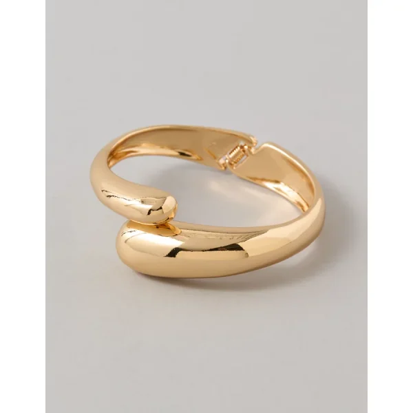 AE Twist Cuff Bangle - Gold