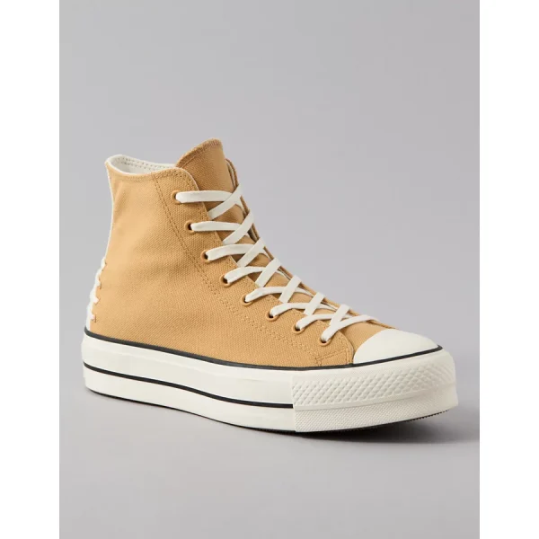 Converse Chuck Taylor Classic Romantic All Star High-Top Platform Sneaker - Sand