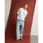 AE Boxy Nautical Graphic T-Shirt - White