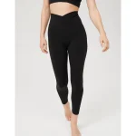 OFFLINE By Aerie Real Me High Waisted Crossover Legging - True Black