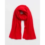 OFFLINE By Aerie Waffle Blanket Scarf - Bright Red