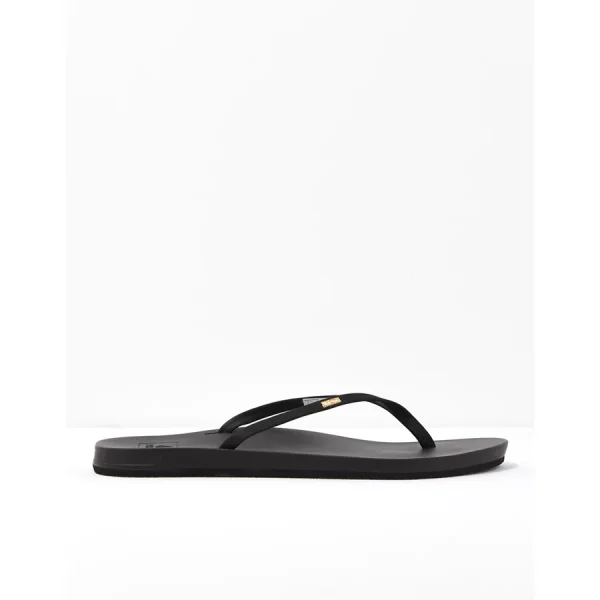 Reef Cushion Slim Flip Flop - Black