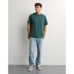 AE EasyFlex +TENCEL™ Fibers Athletic Straight Jean - Medium Vintage