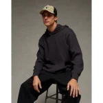 AE Heavyweight Thermal Hoodie - Black