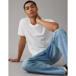 AE Lived-In Slim T-Shirt - White