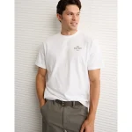 AE Logo Graphic T-Shirt - White