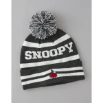 AE Snoopy Beanie - Charcoal Heather Gray