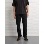 AE AirFlex+ Relaxed Straight Jean - Black