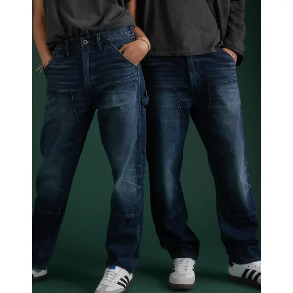 AE77 Premium Loose Carpenter Jean - Dark Indigo