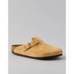 Birkenstock Men's Boston Soft Footbed Clog - Sand