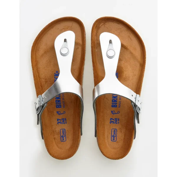 Birkenstok Women's Gizeh Sandal - Silver