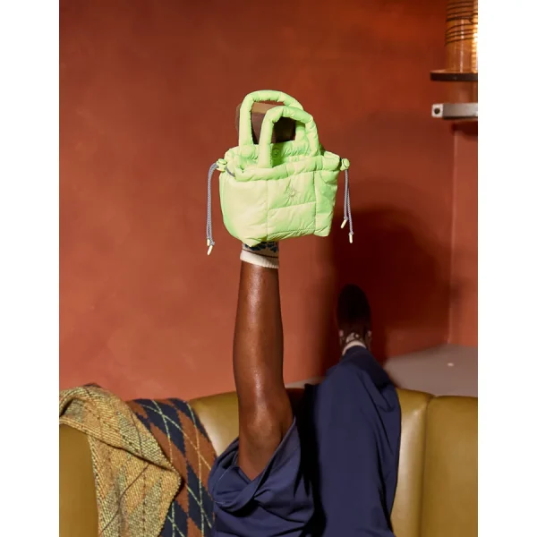 OFFLINE By Aerie Puff Love Mini Cinch Crossbody Bag - Sharp Green