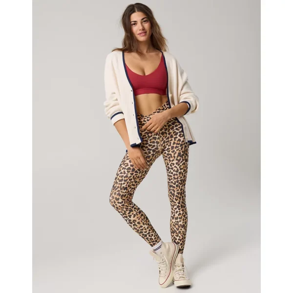 OFFLINE By Aerie Real Me High Waisted Crossover Legging - Sands