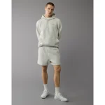 AE 24/7 6" Jogger Short - Heather Frost