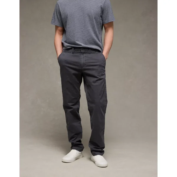 AE Flex Original Straight Lived-In Khaki Pant - Basic Navy