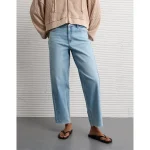 AE Stretch Barrel Jean - Light Acid Wash