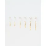 AEO Core Earrings 6-Pack - Gold