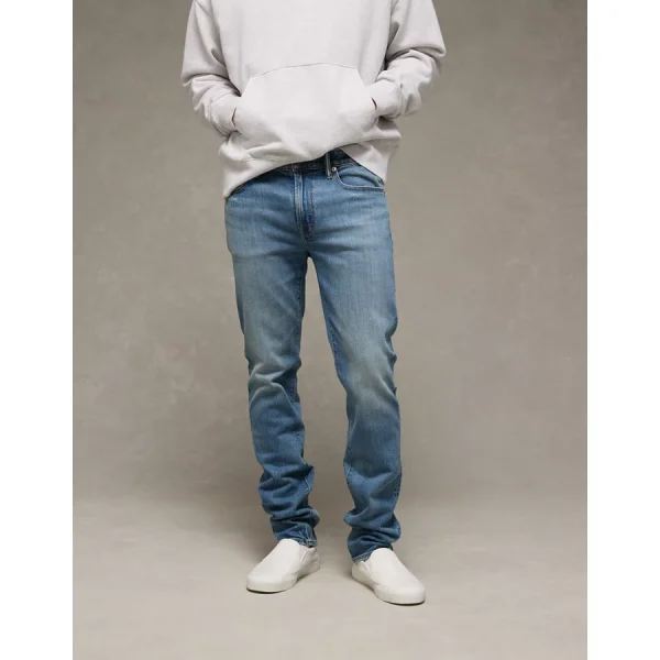 AE AirFlex+ TENCEL™ Fibers Patched Slim Jean - Medium Vintage