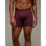 AEO Men's 6" Classic Boxer Brief - Wine