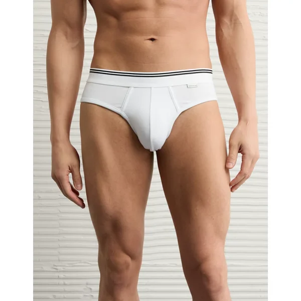 AEO Men's Ultra Soft Brief - White