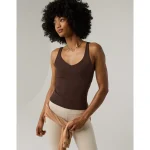 OFFLINE By Aerie Real Me Low Key Tank Top - Deep Earth