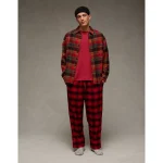 AE Flannel PJ Pant - Red