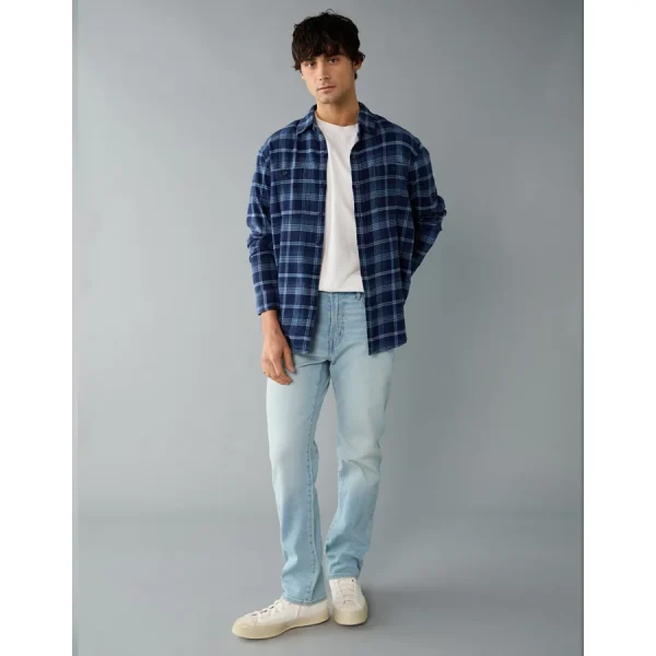 AE Flannel Shirt - Blue