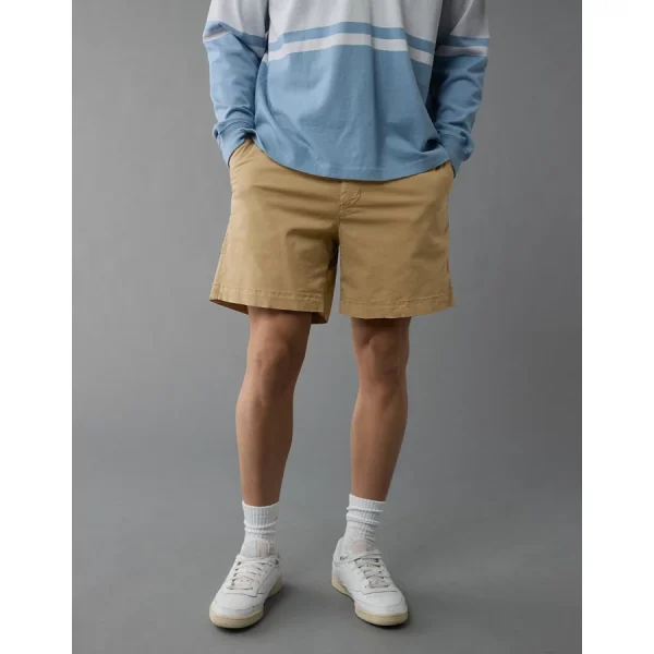 AE 7" Flex Khaki Short - Khaki
