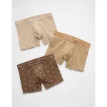 AEO Men's 4.5" Classic Boxer Brief 3-Pack - Multi