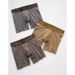 AEO Men's 6" Flex Boxer Brief 3-Pack - Multi