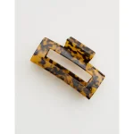 Aerie Large Rectangle Claw Clip - Torte