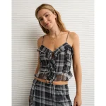 AE Ruffled Chiffon Cami Top - Multi