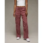 AE Stretch High-Rise Utility Stovepipe Pant - Mauve