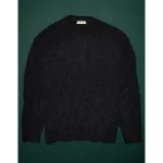 AE77 Premium Alpaca-Blend Sweater - Black