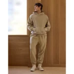 AE77 Premium Fleece Jogger - Brown