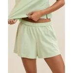 Aerie Dream Jersey Boxer - Dusty Sage