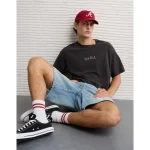 AE Boxy Alabama Crimson Tide Graphic T-Shirt - Dark Shadow