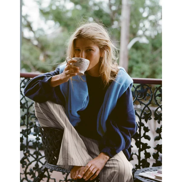 Aerie Très Chic Sweatshirt - Navy