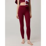 OFFLINE By Aerie Real Me XTRA Foldover Legging - Deep Cherry