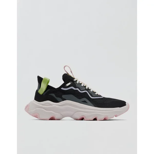 Sorel Kinetic Breakthru Day Lace Sneaker - Black