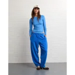AE Everyday Luxe Barrel Sweatpant - Rich Sapphire