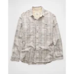 AE Lightweight Flannel Shirt - Tan