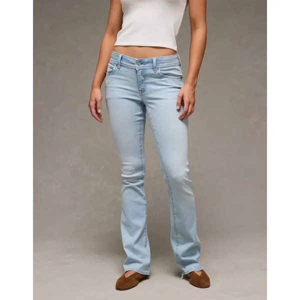 AE Next Level Low-Rise Kick Bootcut Jean - Fresh Bright