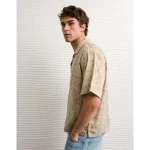 AE Poolside Button-Up Shirt - Khaki