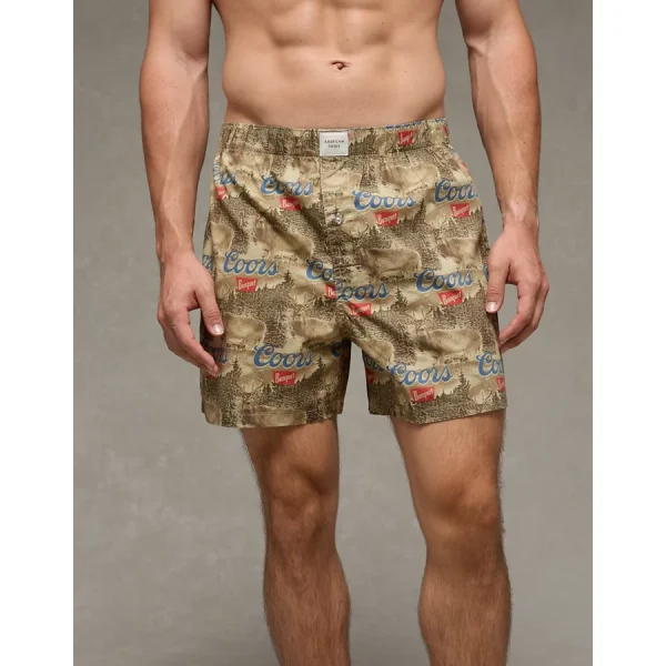AEO Stretch Coors Classic Boxer Short - Dusty Olive