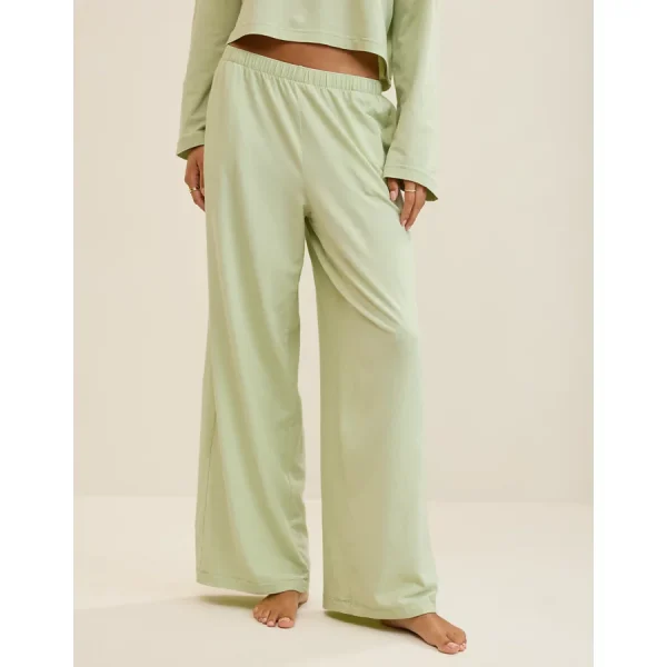 Aerie Dream Jersey Trouser PJ - Dusty Sage